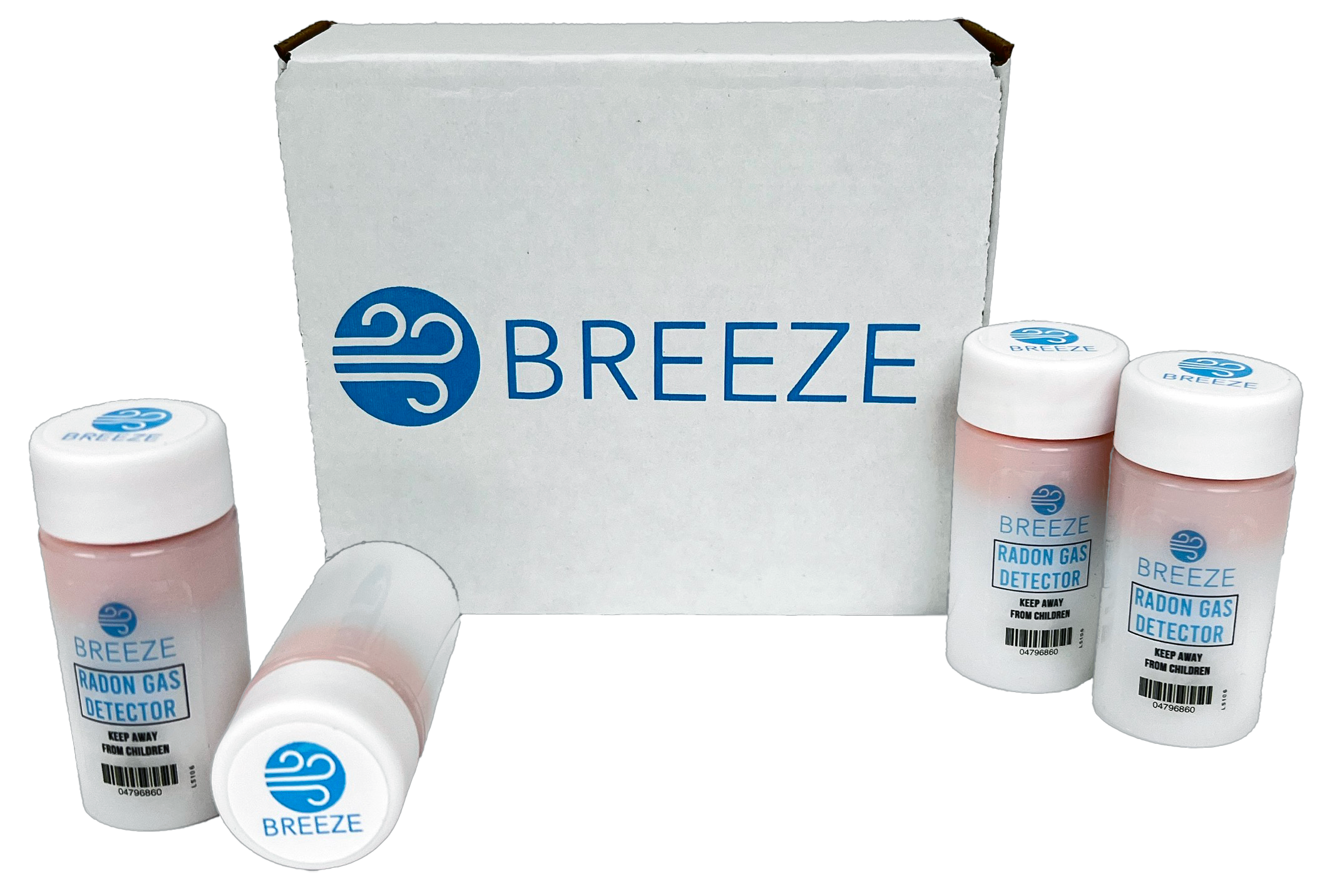 BREEZE LS—Dual Radon Test Canisters