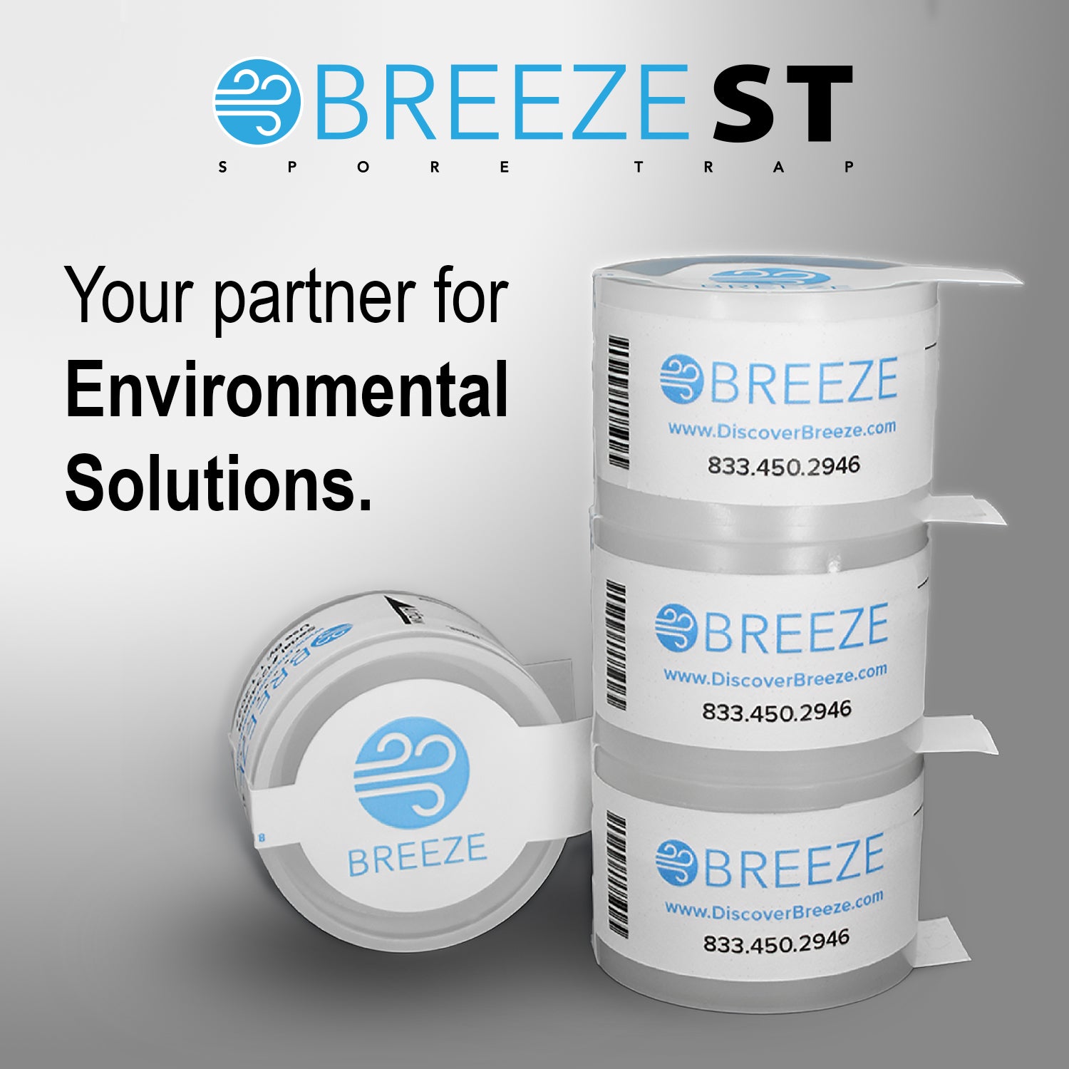 Breeze ST (Spore Trap) - Indoor Air Quality Sampling Cassette