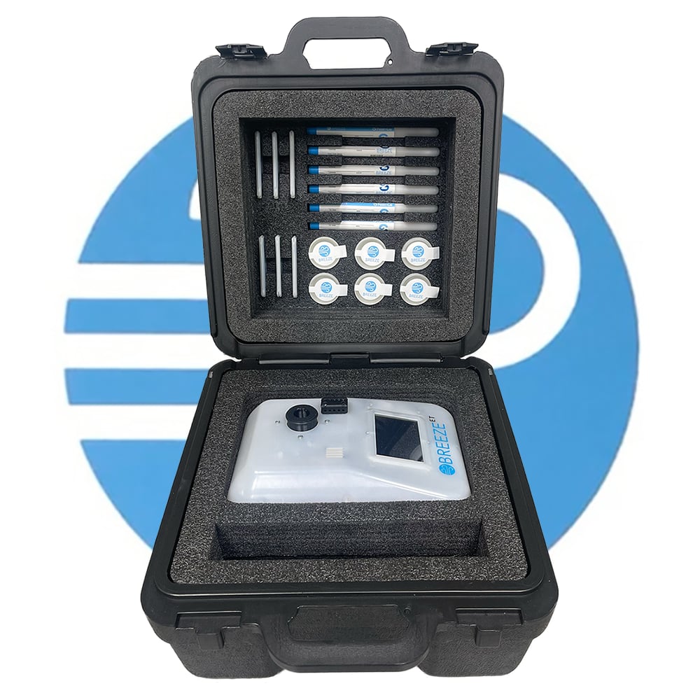 Breeze Single Unit Carrying Case for ET / ET Lite / Breeze Radon Monitor